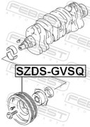 ШКИВ КОЛЕНВАЛА SZDS-GVSQ