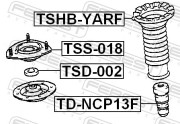 ОТБОЙНИК ПЕРЕДНЕГО АМОРТИЗАТОРА TD-NCP13F