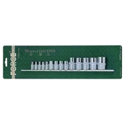 Набор головок TORX E4-E24 1/4 3/8 1/2DR 14пр