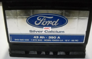 Аккумулятор FORD 44Ач 390А обратная/п.