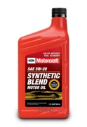 Моторное масло FORD Premium Synthetic Blend Motor Oil 5W-20 синтетика 0.946л