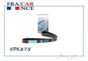 Ремень 5PK0875 поликлиновой 7700720452 / FRANCECAR