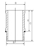 Гильза цилиндра