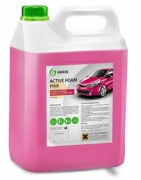 Автошампунь Active Foam Pink для бесконтактной мойки розовая пена 6 кг.