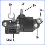 --Регулятор напряжения генератора HUCO