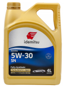 Моторное масло IDEMITSU 5W-30 IDEMITSU SN/GF-5 FULLY-SYNTHETIC синтетика 4л
