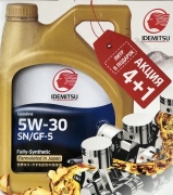 Моторное масло IDEMITSU IDEMITSU 5W-30 синтетика 5л