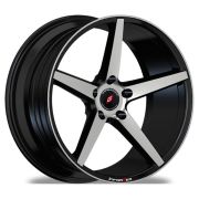 Диск литой INFORGED 8x18R 5/114,3 Matt Black Machined