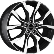 Диск литой MAK 8x18R 5/114,3 Black Mirror