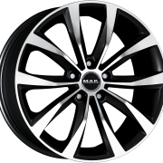Диск литой MAK 8x18R 5/114,3 Black Mirror