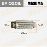 Гофра глушителя MASUMA, 3-х слойная, innerbraid, 51x220