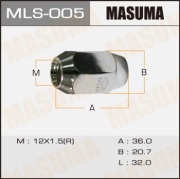 Гайка MASUMA 12x1.5 / под ключ=21мм