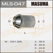 Гайка MASUMA 12x1.5