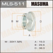 Гайка ШРУСа MASUMA 22x1,5x15/ 30