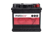 Аккумулятор METACO 52Ач 470А обратная/п.