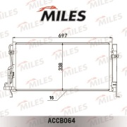 Конденсер HYUNDAI SONATA EF/GRANDER XG