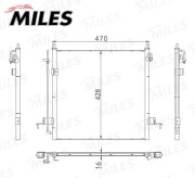 Конденсер MITSUBISHI L200 2.5 DI-D 06-