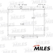 Радиатор CITROEN C4/C5 04- PEUGEOT 307 03-/ 308 07-/ PARTNER 08-