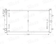 Радиатор (паяный) VAG VW T4 1.8-2.8/1.9TD-2.5TD 90-04 ACRB153