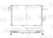 Радиатор BMW E38/E39 2.0-5.0 94-05