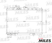 Радиатор NISSAN X-TRAIL 2.0/2.5 01-07