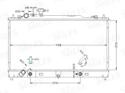 Радиатор MAZDA 6 1.8/2.0 A/T 05-