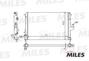 Радиатор RENAULT LOGAN/SANDERO 08-/DUSTER 10- 1.6/1.5D / LADA LARGUS 1.6 12- AT