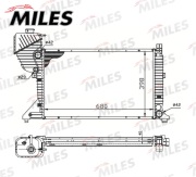 Радиатор MB SPRINTER 2.2D/2.7D (мех. Сборка) 00-07