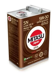 Моторное масло MITASU GOLD синтетика 4л