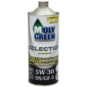 Моторное масло MOLYGREEN SELECTION 5W-30 синтетика 1л