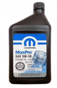 Моторное масло MOPAR MaxPro 5W-30 синтетика 0.946л