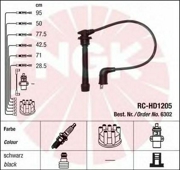 Провода зажигания (к-т) RC-HD1205