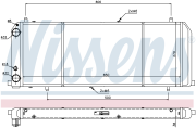 Радиатор AUDI 100 82 1.8 [655х255]