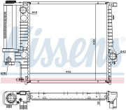 Радиатор BMW 316I-318I-325I 91-