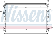 Радиатор основной NISSENS 62046A