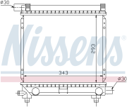 Радиатор NISSENS