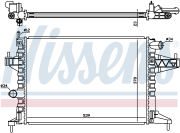 Радиатор OPEL CORSA C 1,4 00-