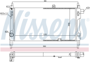 NS632381 радиатор системы охлаждения Opel Kadett 1.3/1.4 84-89