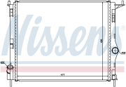 Радиатор RENAULT LOGAN, SANDERO (-AC) 637609