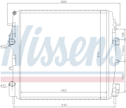 Радиатор RENAULT KANGOO 1.5dCi, 1.6 01- AC 63762