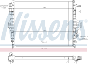 Радиатор VW TOUAREG (7P5) 3.0TDI, 3.6FSI 65297
