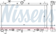 Радиатор SUBARU LEGACY 2.0/2.5 A/T 09-