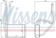 Радиатор печки FORD FIESTA V, FUSION 71765