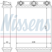 Радиатор отопителя MB W124 2.0-3.0D 85-93