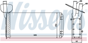 Радиатор отопителя VW T4 1.8-2.8 / 1.9-2.5TD 91-03
