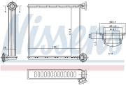 NS73980 радиатор печки VW Golf 1.2-2.0TFSi/TDi 12