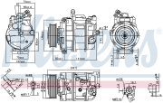 Компрессор кондиционера VOLKSWAGEN MULTIVAN (7H/7E) (03-) 2.0 TDI/VOLKSWAGEN AMAROK (2H) (10-) 2.0 TDI/VOLKSWAGEN TRANSPORTER T5 (7H/7E) (03-) 2.0 TDI