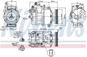 Компрессор кондиционера AUDI A4 00-07