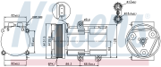 Компрессор кондиционера FORD MONDEO 93-00