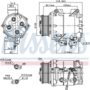 Компрессор HONDA ACCORD VII (CL), CR-V II (RD ) 89242